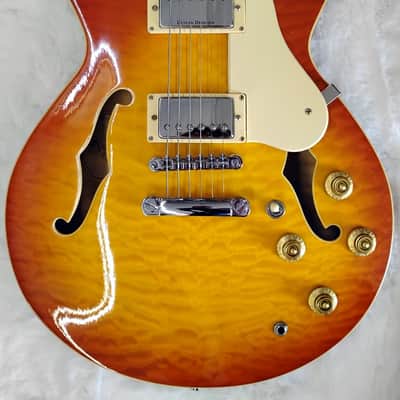 Samick Greg Bennett Royale RL3 Cherry Sunburst w/Hard Case