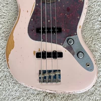 Fender Flea RHCP Signature 4-String Electric Jazz Bass , Shell Pink with DLX Bag image 4