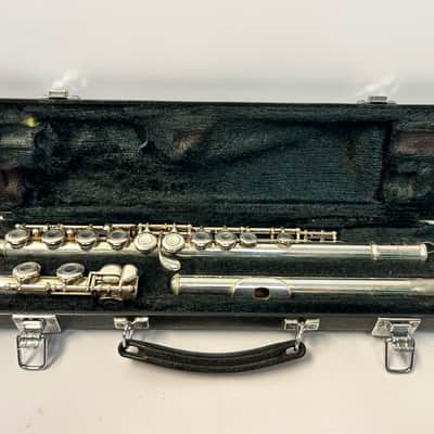 Yamaha YFL-225SII Standard Flute 2000s - Silver-Plated image 1