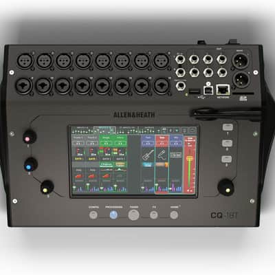 Allen & Heath CQ-18T Digital Mixer with 7" Touchscreen WiFi and Bluetooth Connectivity image 3