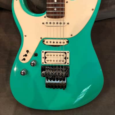 Left Handed Lefty Kramer EE Pro 1 Elliot Easton 1987 Sea Foam Green image 4