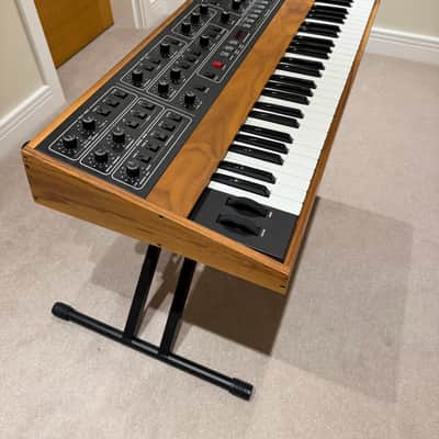 Sequential Prophet-10 Rev 4 61-Key 10-Voice Polyphonic Synthesizer 2020 - Present - Black with Wood Sides image 2