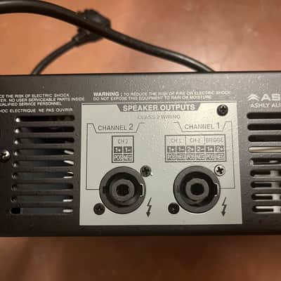 Ashly KLR-2000 2-Channel Power Amplifier 2010 - 2020 - Black / Silver image 3