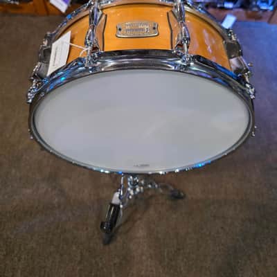 Yamaha Stage Custom Birch 5.5x14 Snare Drum - Natural Wood image 2