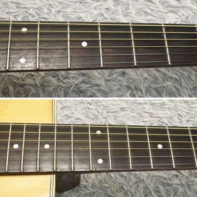 1970's made MORRIS High quality made Acoustic Guitar W-18 Made in Japan No.2 image 5