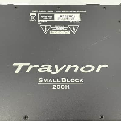 Traynor SMALLBLOCK 200H Micro Bass Head image 2