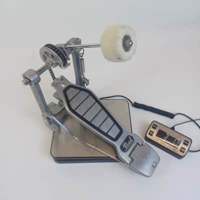Pearl P-100 Bass Drum Pedal Single Chain Drive Kick +Beater Vintage 80s Taiwan image 10