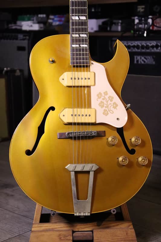 Gibson USA ES-295 Gold Finish 1990 With Original Hardcase image 1