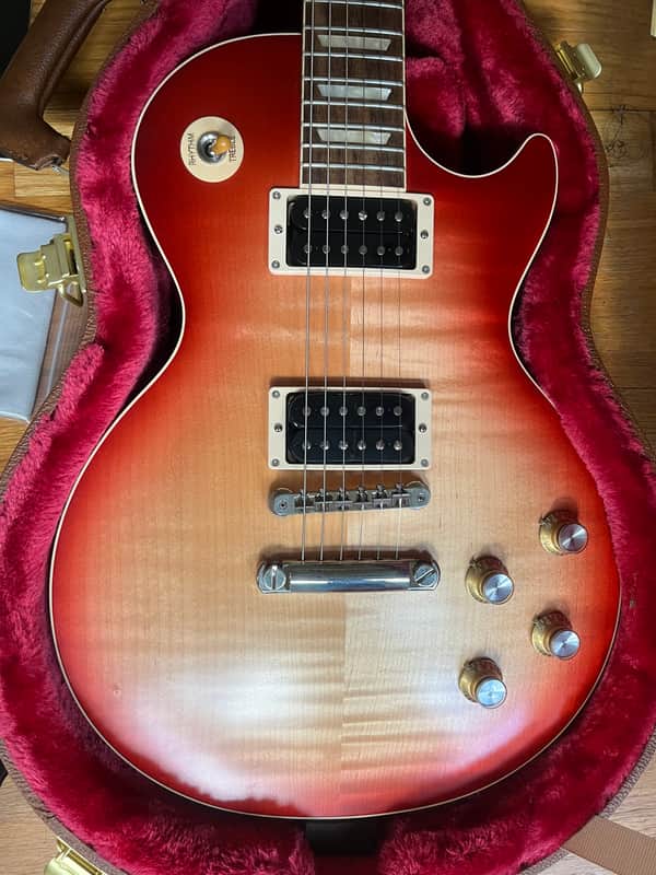 Gibson Les Paul Standard 60s Faded 2022 - Heritage Cherry Sunburst Satin image 1