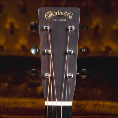 2018 Martin Custom Shop HD-28 Acoustic Guitar, VTS Spruce/Cocobolo w/OHSC - Used image 8