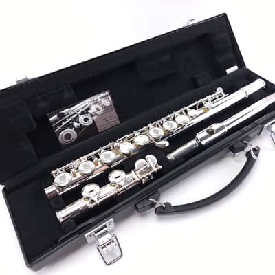 Refurbished Yamaha 281 (~262/282) Intro Intermediate Open Hole C Foot Flute +Warranty image 1