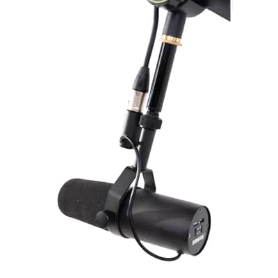 Shure by Gator Deluxe Articulating Desktop Podcasting Mic Boom Arm with Cable Management Channel; (SH-BROADCAST1) image 4