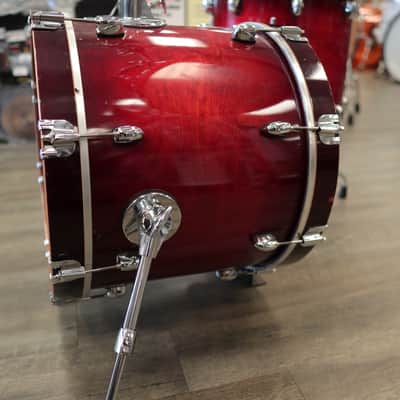 Used Gretsch Catalina Club 3-Piece Shell Pack 12/14/18 (Gloss Crimson Burst) image 6
