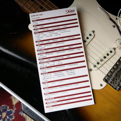 Xotic XSC-1 Ash Medium Aged Two Tone Sunburst image 5