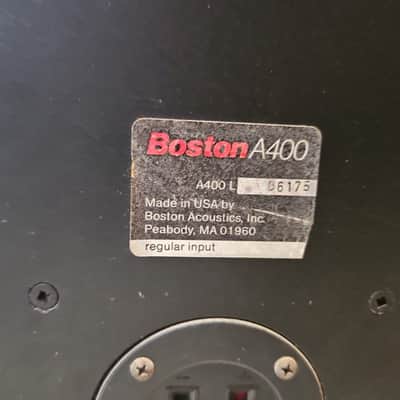 Boston Acoustic A400 1986 - Walnut image 8