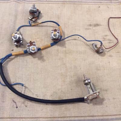 Vintage 1960 Guild Starfire Guitar Wiring Harness Complete SF-II, SF-III 1960's image 9