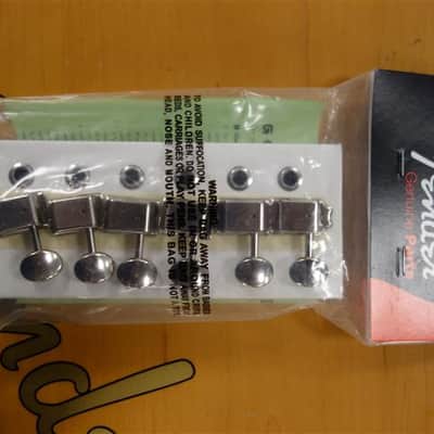 Fender Road Worn Guitar Machine Heads Nickel image 1
