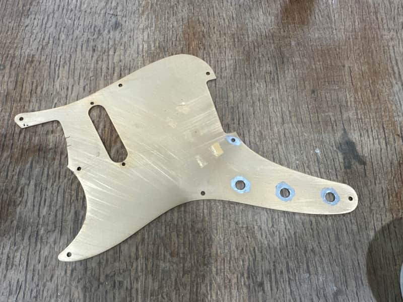 Fender Music master 1958 - original anodized pickguard image 1