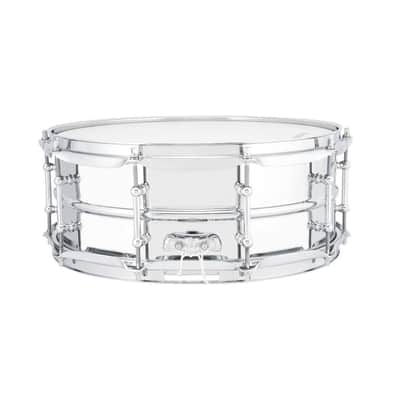 Ludwig 5.5x14" Supralite Steel Snare Drum image 3