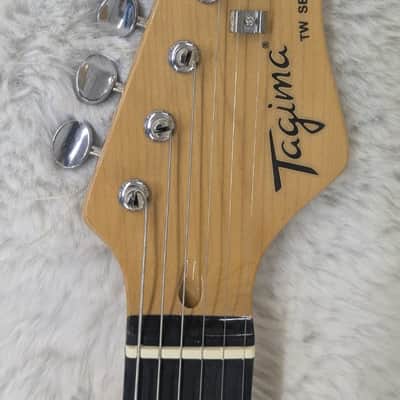 Tagima TW61 BK-DF/TT Offset Electric Guitar w/P90s, Black - B stock - Jazz Mastr image 3