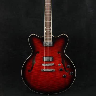 Hofner Verythin Standard 2004 - Cherry Burst image 2