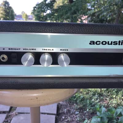 Vintage 1971 Acoustic Control Corp 150b Bass Amp + 402 Cab image 5