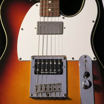 Fender Kurt Cobain Telecaster Custom Sunburst Japan 1984 Guitar + Seymour Duncan + Case image 9