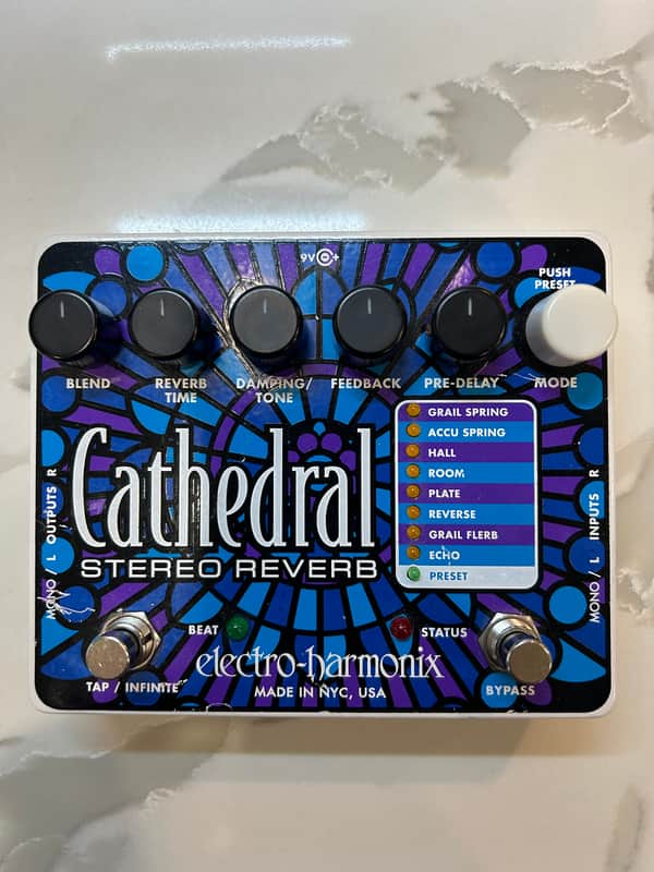 Electro Harmonix Cathedral ステレオリバーブ Electro-Harmonix Cathedral Stereo Reverb | Reverb