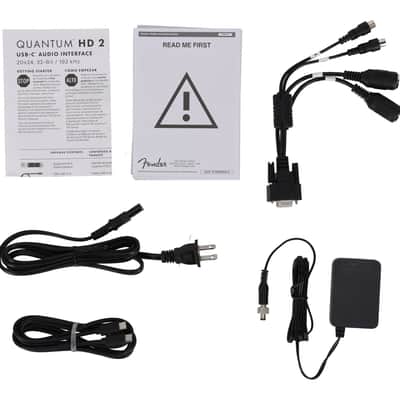 Fender Quantum HD 2 USB-C Studio Recording Audio Interface 20x24, 32-bit/192 kHz image 6