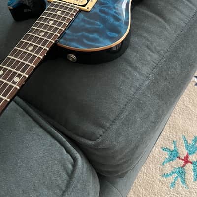 2004 PRS Single Cut - Blue Transparent image 11