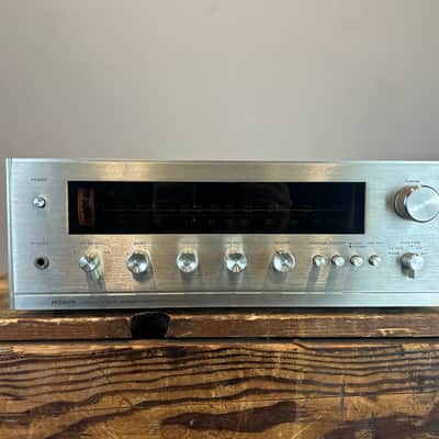 Hitachi HR-600 Silverface Vintage Hi-Fi Receiver (1971) image 3