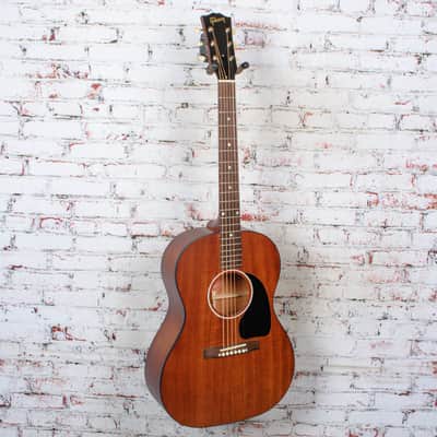 Gibson - LG-2 All Mahogany Faded  - Acoustic-Electric Guitar - Natural - w/ Hardshell Case - x6022 image 4