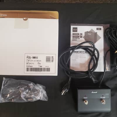Marshall Origin ORIGIN50H 50-Watt Tube Guitar Amp Head 2018 - Present - Black image 7
