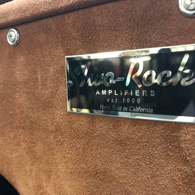 Two Rock Bloomfield Drive in Brown Suede w/ Matching 2x12 Cabinet RARE! image 16