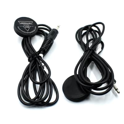Contact Microphone,  Piezo Mic 3,5mm 1/8 inch,  Mono Jack Piezo Transducer, Guitar Cigar Box Pickup image 7