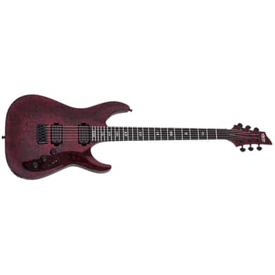 Apocalypse C-1 chevalet fixe - Red Reign Schecter image 2