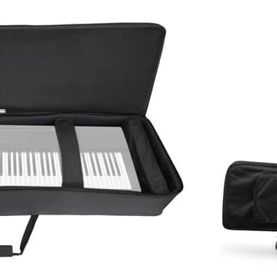 Rockville 88 Key Slim Padded Rigid Keyboard Gig Bag Case For Casio PX-150