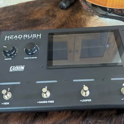 Headrush Gigboard Multi-Effect Unit/Amp Modeler 2018 - Black image 3