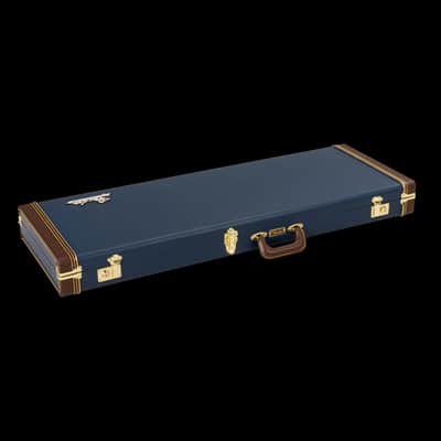 Fender Classic Series Wood Case Strat/Tele Navy Blue image 3