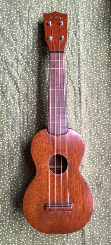 Martin Style 0 Soprano Ukulele 1950s - Natural image 1