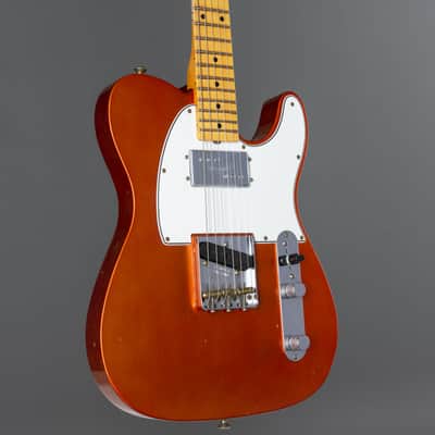 Fender Postmodern Telecaster Journeyman Faded Aged Candy Tangerine - Custom Electric Guitar image 6