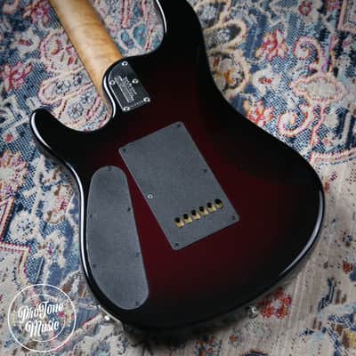 Ernie Ball Music Man JP6 John Petrucci Pearl Red Burst image 13