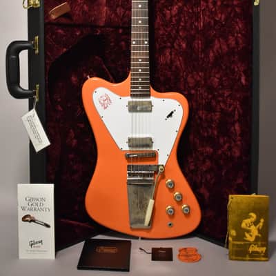 Immagine 2026 Gibson Custom '65 Non-Reverse Firebird V Capri Orange VOS w/OHSC - 1