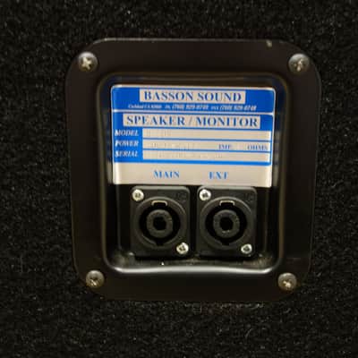 Basson 4x10 B410B 1000 bass cabinet with cover and casters | Reverb