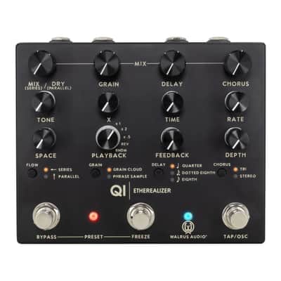 Walrus Audio Qi Etherealizer Black - Effect for Guitars image 1