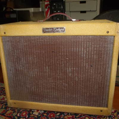 Vintage 1958 Fender Deluxe Amp 5E3 image 8