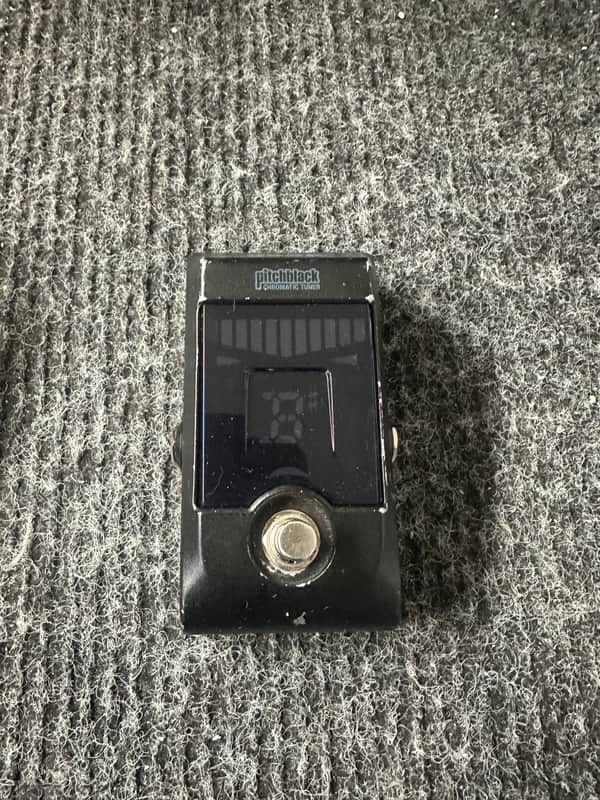 Korg Pitchblack Chromatic Guitar/Bass Tuning Pedal 2010s - Black image 1