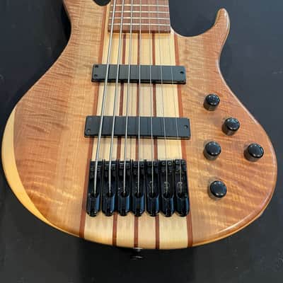 IYV IBSY-700 Natural Finish 7-String Bass - BEAUTIFUL WOOD image 6