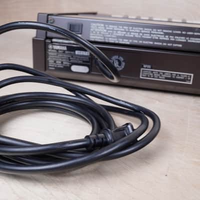 Yamaha DX7 Programmable Algorithm Synthesizer 1980s Brown Original Version Made in Japan MIJ image 8