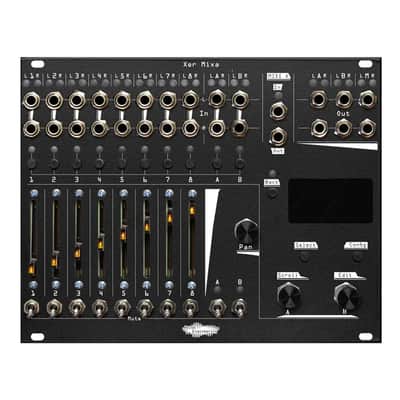 Noise Engineering Xer Mixa Eurorack Stereo Mixer Module (Black) image 1